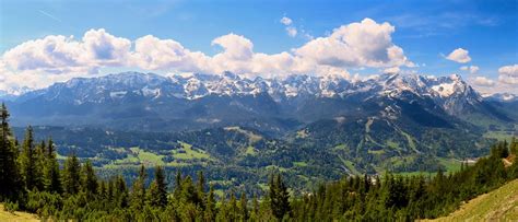 Wetterstein Berge Sonnig Kostenloses Foto Auf Pixabay Pixabay