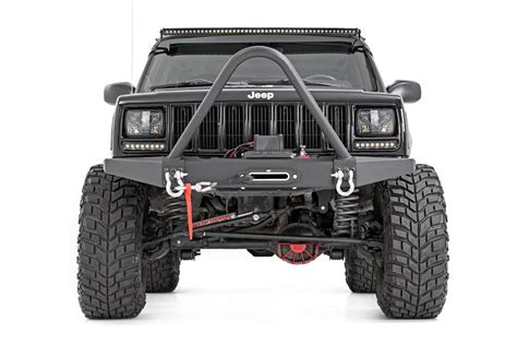 Rough Country 50 Inch Straight Cree Led Light Bar Single Row Blac Pro Utv Parts