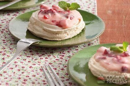 Receita de Merengue de morango irresistível Comida e Receitas