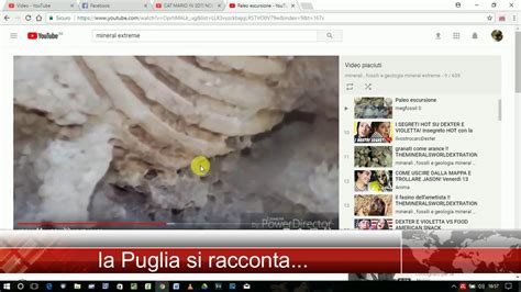 Paleo Escursione Mineral Extreme Reagisce Una Parete Che Ha Molto Da