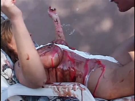 Horny Cock Sucking Babe Fucked While Covered In Syrup XHamster