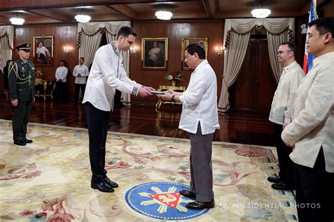 Prrd Welcomes New Ambassadors To Ph Philippine Canadian Inquirer