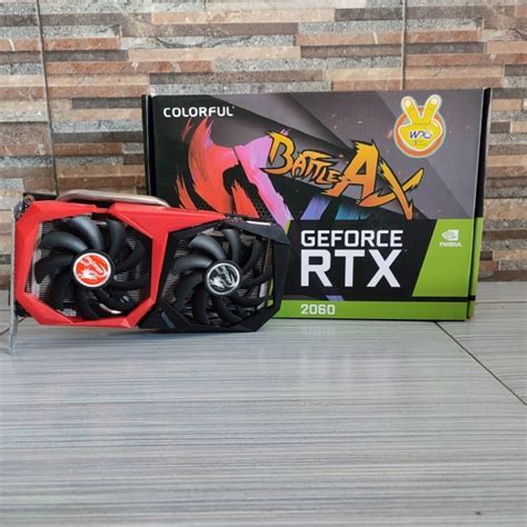 Jual VGA RTX 2060 6GB 192 BIT COLORFULL GDDR6 RTX 2060 COLORFULL 6GB