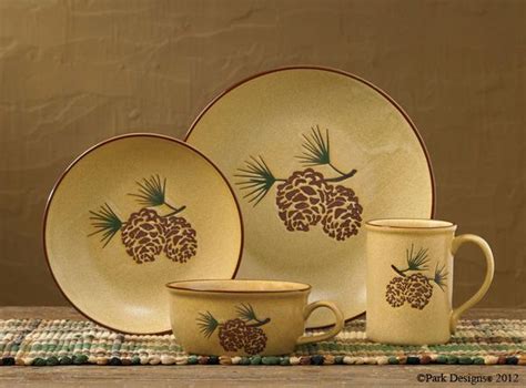 Pine Bluff Dinnerware Traditional Dinnerware Rustic Dinnerware