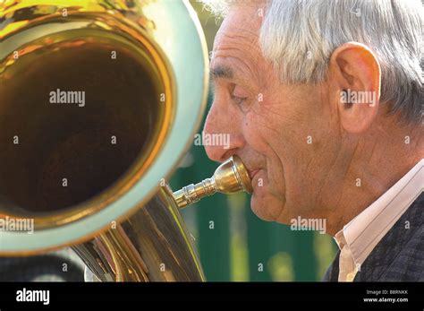 Playing Tuba Hi Res Stock Photography And Images Alamy