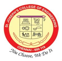 St. Joseph's College of Engineering, Chennai Courses: Degree, Diploma ...