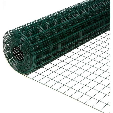 Malla Electrosoldada Con Pvc Verde M Ferreter A Malla Electrosoldada