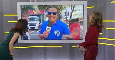 Repórter Da Globo Minas Paga Promessa E Dança Zona De Perigo Ao Vivo