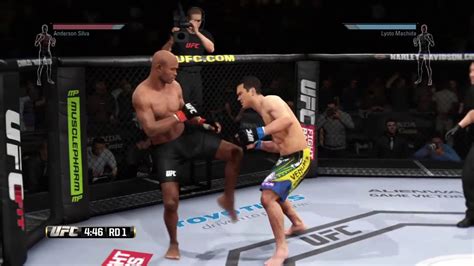 Lyoto Machida Vs Anderson Silva Ko St Minute Youtube