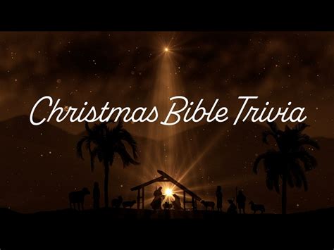 Christmas Bible Trivia Countdown 4 James Grocho Worshiphouse Media