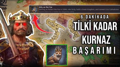 Kral Robert ile Tilki Kadar Kurnaz Başarımı Crusader Kings 3 YouTube