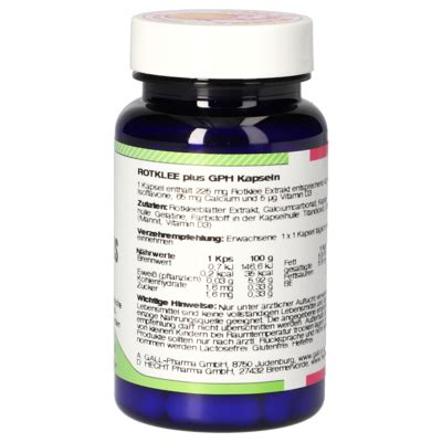 Rotklee Plus Gph Kapseln Gall Pharma Gmbh Online Shop