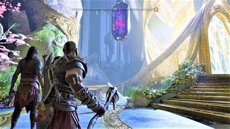 God Of War Ragnarok Reach Groa S Shrine Atop The Temple Groa S