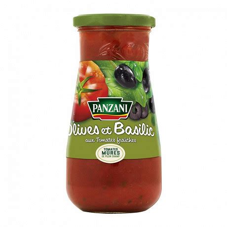 Panzani Sauce Olive Basilic G