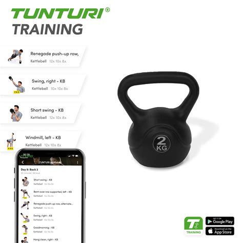 Pe Kettlebell Kg Tunturi New Fitness B V