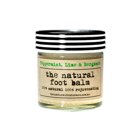 The Natural Foot Balm – The Natural Deodorant