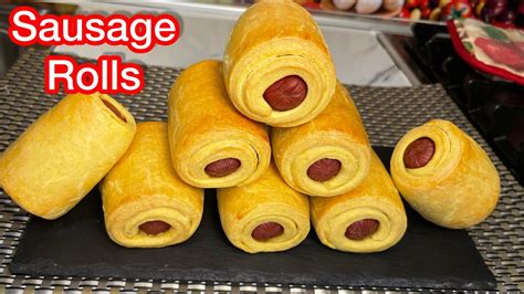 How To Make Sausage Rolls Youtube