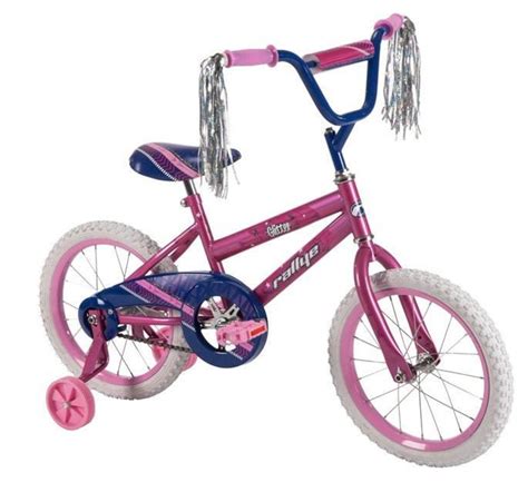 Girls 16 Inch Rallye Glitter Bike Girls 16 Kids Bike Bicycle