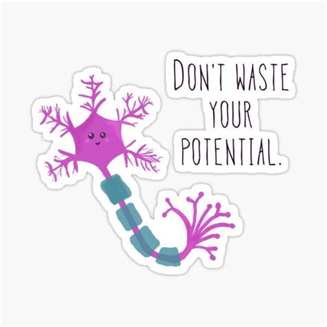 Don T Waste Your Potential Sticker For Sale By Tamm Art Medical