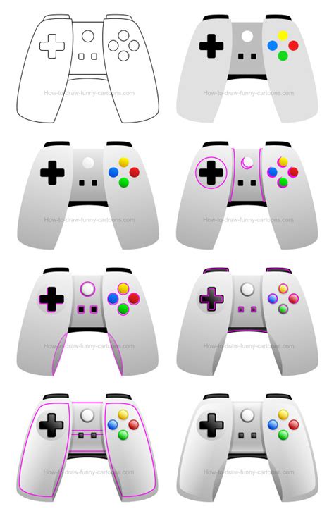 Video Game Controller Drawing at PaintingValley.com | Explore ...