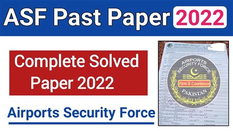 Asf Past Paper Asf Written Test Asf Corporal Past Papers