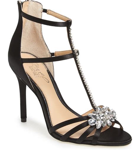 Jewel Badgley Mischka Hazel Embellished T Strap Sandal Women Nordstrom