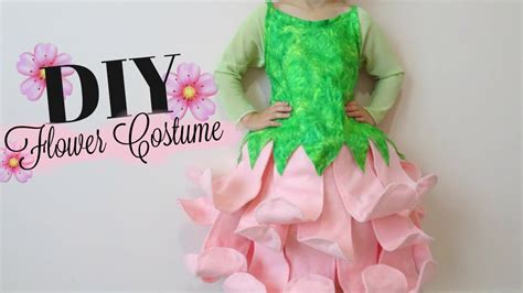 Diy Flower Costume Last Minute Halloween Costume Idea Youtube