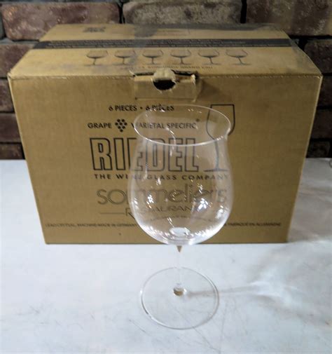 Box of 6 Riedel Sommeliers Wine Glasses