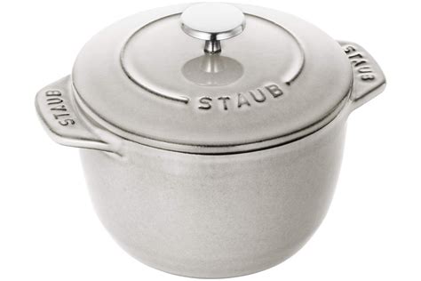 Cocotte En Fonte Gohan Staub Pour Le Riz Truffe Blanche