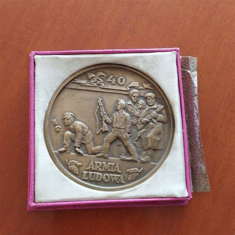 Medal Armia Ludowa Krajowa Rada Narodowa Oficjalne