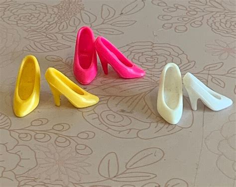 Vintage Barbie Shoes Vintage Barbie Fashion Shoes 12 Doll Shoes Barbie Doll Shoes Barbie