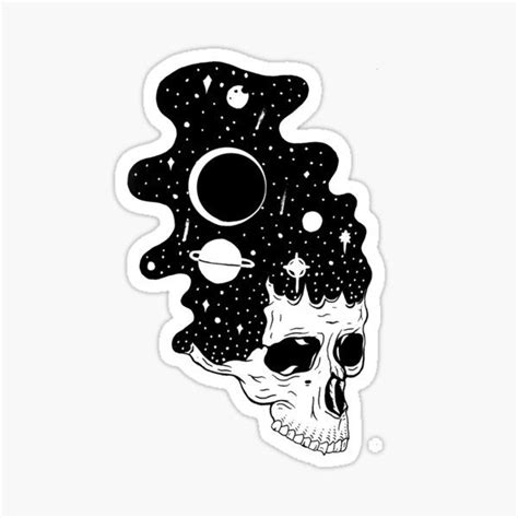 Skull Stickers for Sale