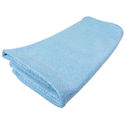 Microfaser Tuch Mit Seidenglanz X Cm Blau