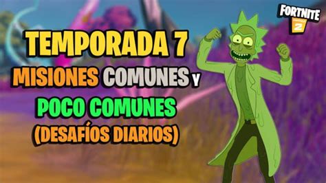 Fortnite Temporada 7 Guía De Todas Las Misiones Y Desafíos Y Recompensas Meristation