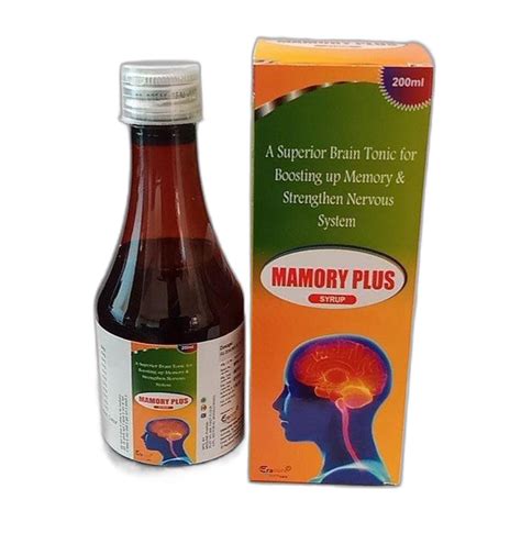 Mamory Plus Syrup A Superior Brain Tonic For Clinical At