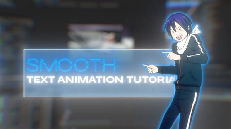 Smooth Text Animation Tutorial After Effects Amv Tutorial Youtube