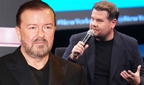 Ricky Gervais Aims Dig At James Corden As He Shares Worst Dinner Party