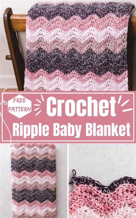 11 Crochet Ripple Blanket Patterns For Beginners – Craftsy