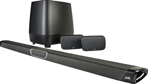 Best Buy Polk Audio 5 1 Channel MagniFi Max SR Soundbar With Wireless