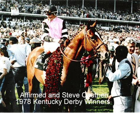 1978 Affirmed Leaving The Kentucky Derby Winners Circle Color 10