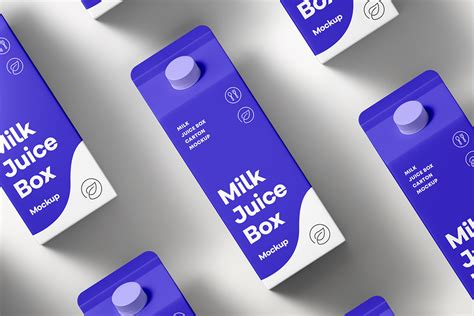 Milk Box Mock Up On Behance