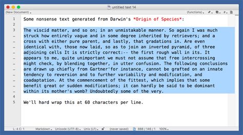 text filtering  bbedit
