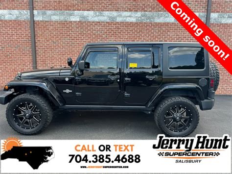 Used 2013 Jeep Wrangler Unlimited Freedom Edition For Sale In Salisbury Nc Vin 1c4bjwdg7dl591044