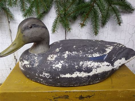 Vintage Styrofoam Duck Decoy Styrofoam Mallard Duck Decoy Etsy