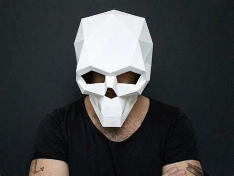 Skull Mask DIY Paper Mask Template – Lapa Studios