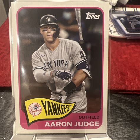 2021 Topps Series 2 AARON JUDGE T65 33 1965 Redux Insert New York