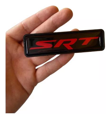 Emblema Logo Srt Led Para Parrilla Dodge Charger Challenger Env O Gratis