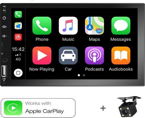 Autoradio Boscer Universel In Apple Carplay Hd Tactile Hd