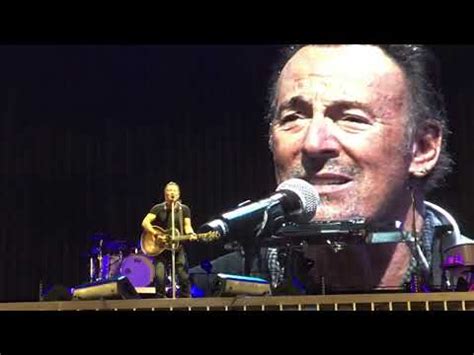 Bruce Springsteen Thunder Road Ullevi Stadion Gothenburg Sweden