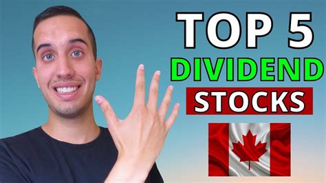 5 Best Canadian Dividend Stocks To Buy And Hold Forever In 2023 Youtube